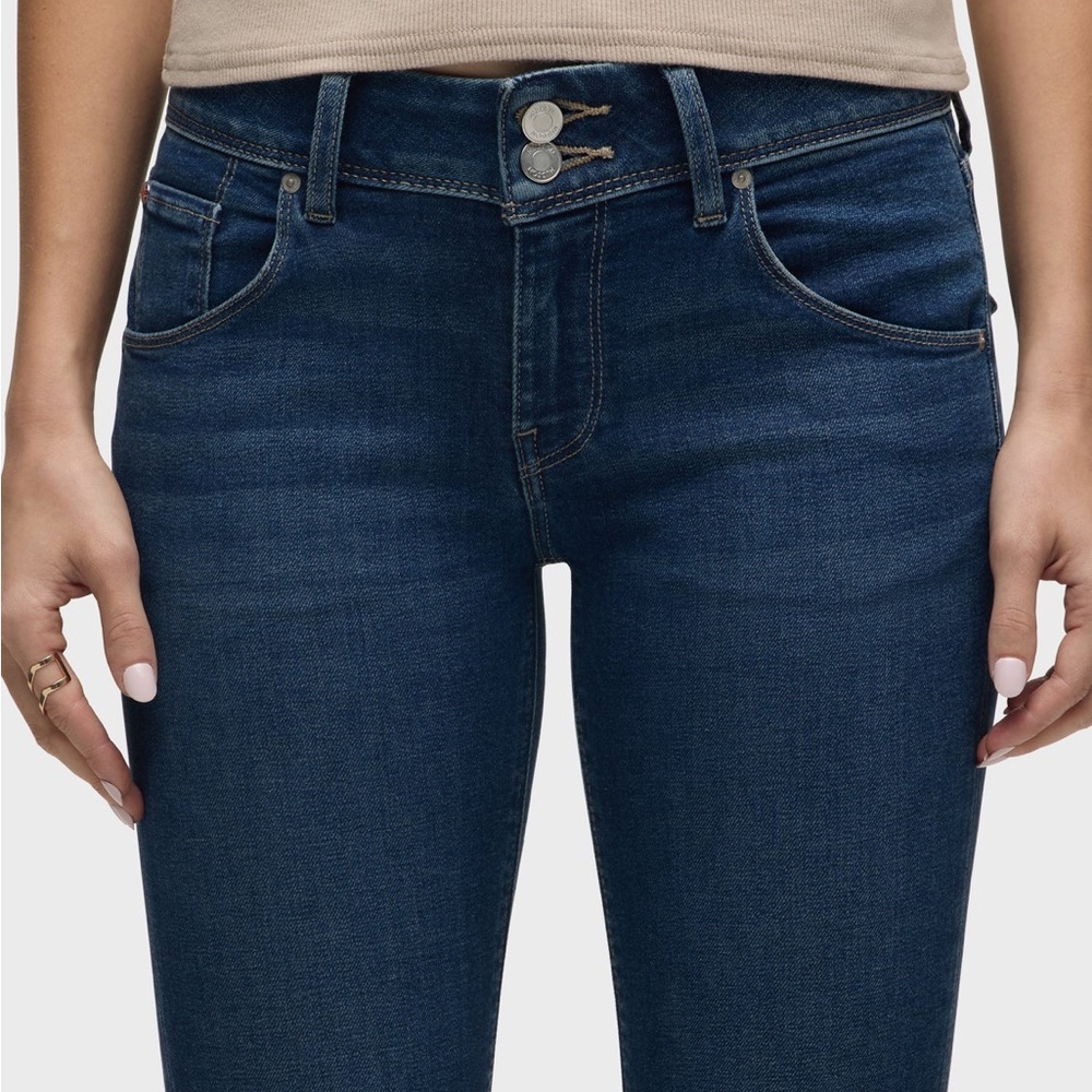 Hudson Jeans Mid Rise Collin Straight Leg Women's Jeans